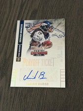 2014 Panini Contenders Playoff Ticket Auto /199 196 ISAIAH BURSE White Jersey RC