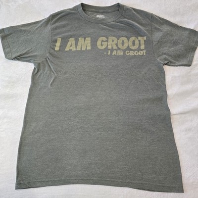 Marvel ''I Am Groot'' Guardians of the Galaxy Size Small Green Tee T-Shirt