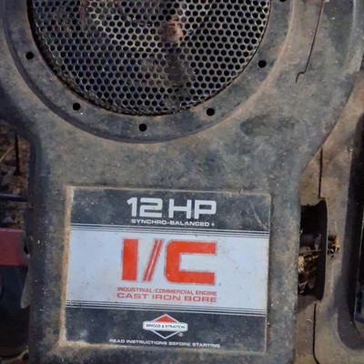 Briggs & Stratton I/C 12 HP Industrial/Commercial Engine, Cast Iron Bore