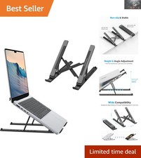 Lightweight Ergonomic Laptop Holder with Hollow Design for Heat Dissipation