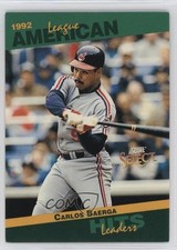 1993 Score Select League Leaders Carlos Baerga #8 8zl