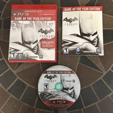 Batman: Arkham City -- Game of the Year Edition (Sony PlayStation 3, 2012) PS3