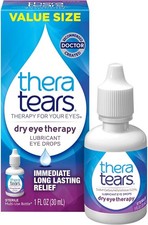 TheraTears Dry Eye Therapy Drops for Eyes, 1.0 Fl 1 Oz Pack of 1 