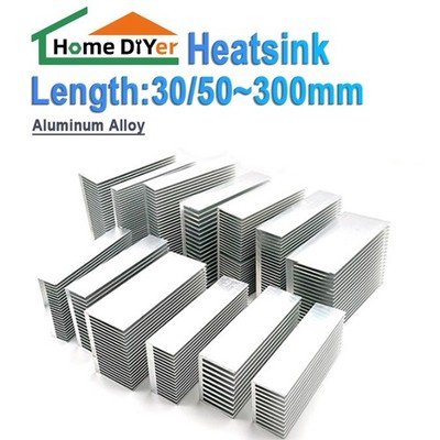 Large Aluminium Heatsink - High Power LED/Electronics/Amplifier/Audio Projects