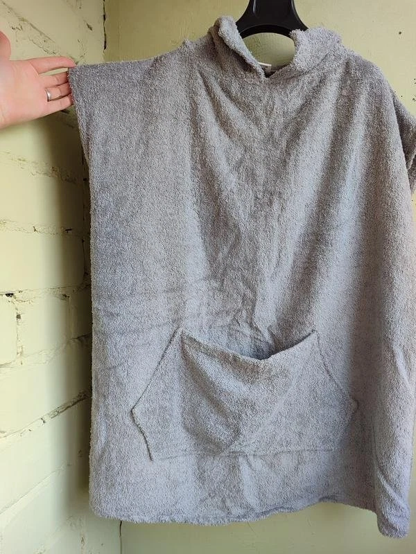 Women Cotton Club Robe Grey Cotton 38 / M / 46 - Bild 4 von 4