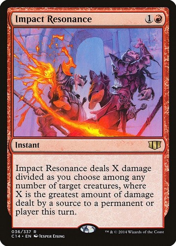 Impact Resonance #36 Commander 2014 MTG
