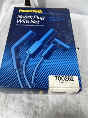 1969-1991 Alfo Romeo L4 Spark Plug Wire Set 7mm 4Cyl Power Path 700262 NOS