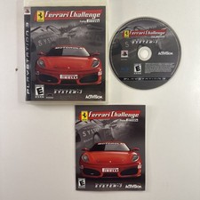 Ferrari Challenge: Trofeo Pirelli  Sony PlayStation 3 2008 Activision CIB Tested