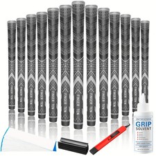 13X Golf Club Standard Grips/Medium Corded Rubber Multi-Purpose Composite Grips