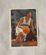 1996-97 Topps Tyrone Muggsy Bogues Card