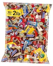 Assorted Chocolate Candy Variety Pack 2 lb   Bulk Individually Wrapped 2LB