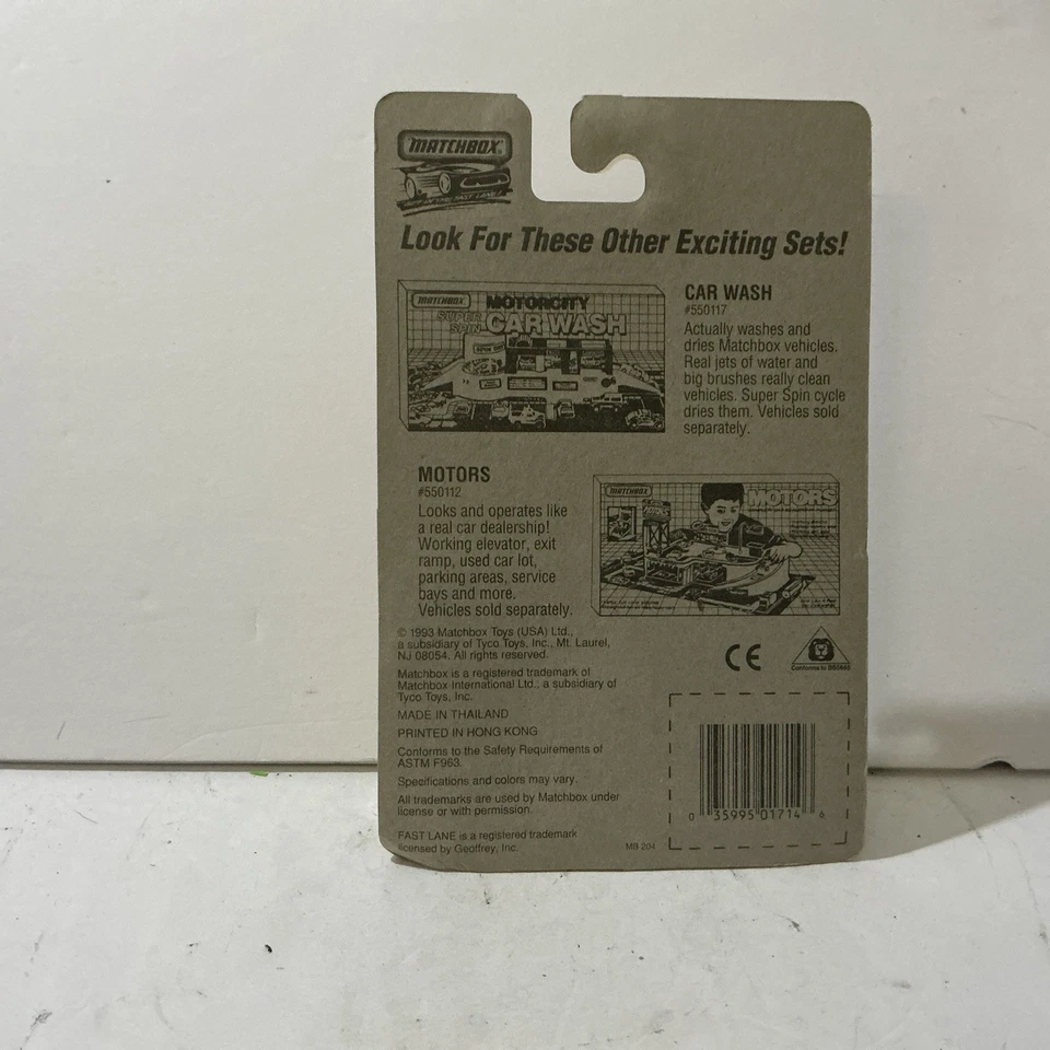 Coche de juguete Corvette Matchbox Gold '87 #14 1997 edición Challenge escala 1:64 usado Foto 2 de 4