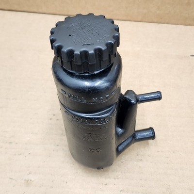 85-89 C4 Corvette Power Steering Pump Reservoir Fluid Bottle & Cap Lid OEM GOOD