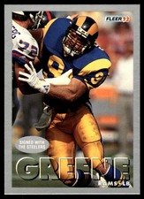 Kevin Greene 1993 Fleer #159 Steelers NFL READ FREE SHIPPING AutographDen