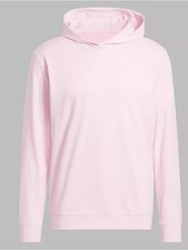adidas Men's Ultimate365 Elevated Pullover Golf Hoodie Size 2XL Clear Pink NWT