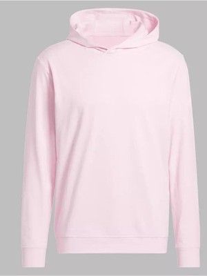 adidas Men's Ultimate365 Elevated Pullover Golf Hoodie Size 2XL Clear Pink NWT