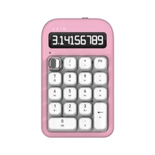 Azio In408 Izo Number Pad/standalone Calculator With Red Switches, Bluetooth And