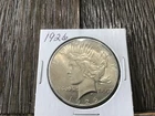 1926 p silver Pease dollar. BU