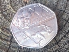 Commonwealth Games 2014 Glasgow 50p Fifty Pence Coin Circulated