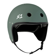 S-One S1 Helmet Retro Lifer E-Helmet Ambush Green Matte