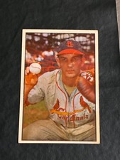 1953 Bowman Color Del Rice #53  - Lower Left Corner Has A Slight Crease Mark