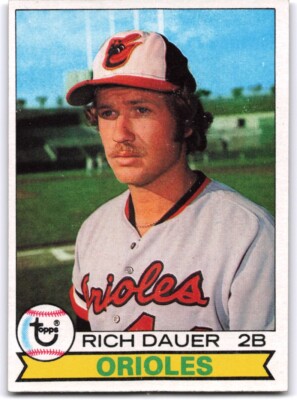 1979 Topps Rich Dauer Baltimore Orioles #666