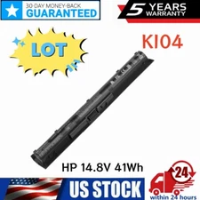 ✅LOT K104 KI04 Battery For HP Pavilion 14 15 17-G000 HSTNN-LB6S 800049-001 4CELL