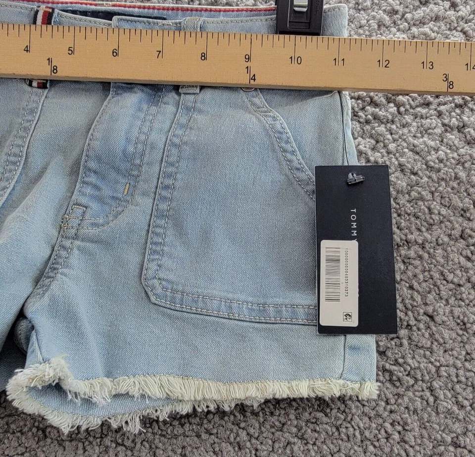 Tommy Hilfiger эластичной джинсовой ткани потертый кромки шорты маленькая девочка 6 X Bowery стирка карман - Изображение 4 из 4