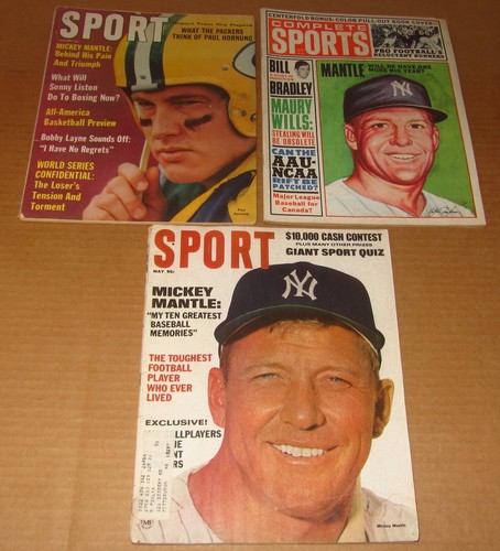 Mickey Mantle’s Holiday Inn Matchbook/Photos/Sports Magazine Lot - NY Yankees - Picture 5 of 16