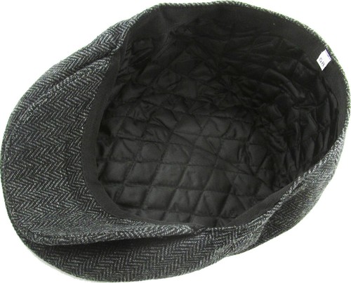 Newsboy Ivy Ascot Cabbie Hat Cap Plaid Wool Herringbone Gatsby Golf Driving - Picture 104 of 213