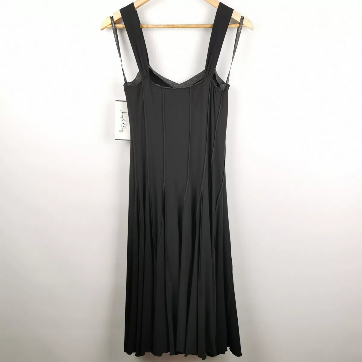 Black strappy shift dress cheap