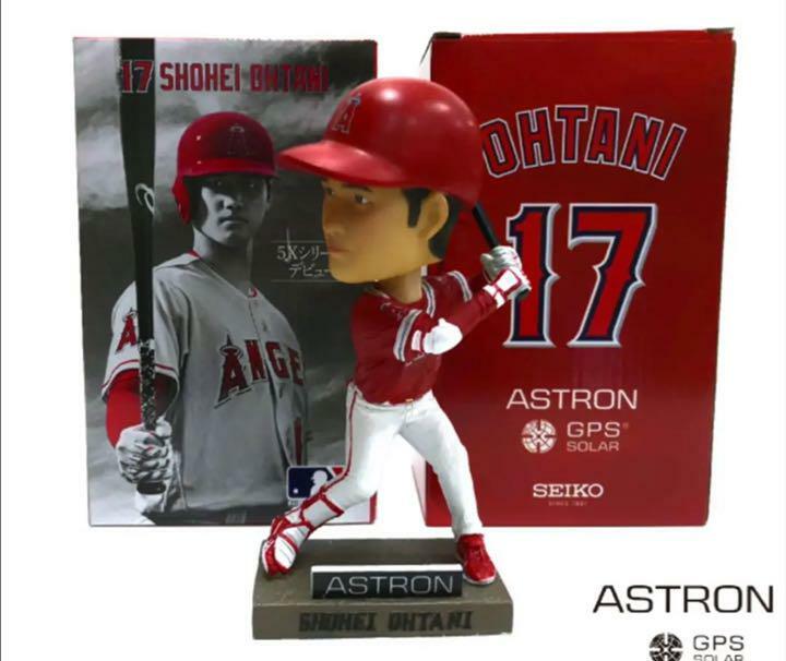 Shohei Ohtani フィギュアセット ASTRON Shohei Ohtani Bubble Head Batter Figure Astron 5X Sale