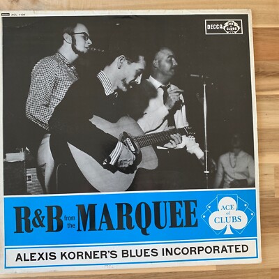 Alexis Korner s Blues Incorporated    R & B From The Marquee - 1986 Vinyl LP VG