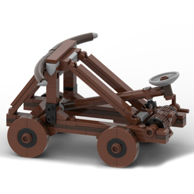 Working Medieval Catapult Structure Model Building Toys 160 teile Spielzeug