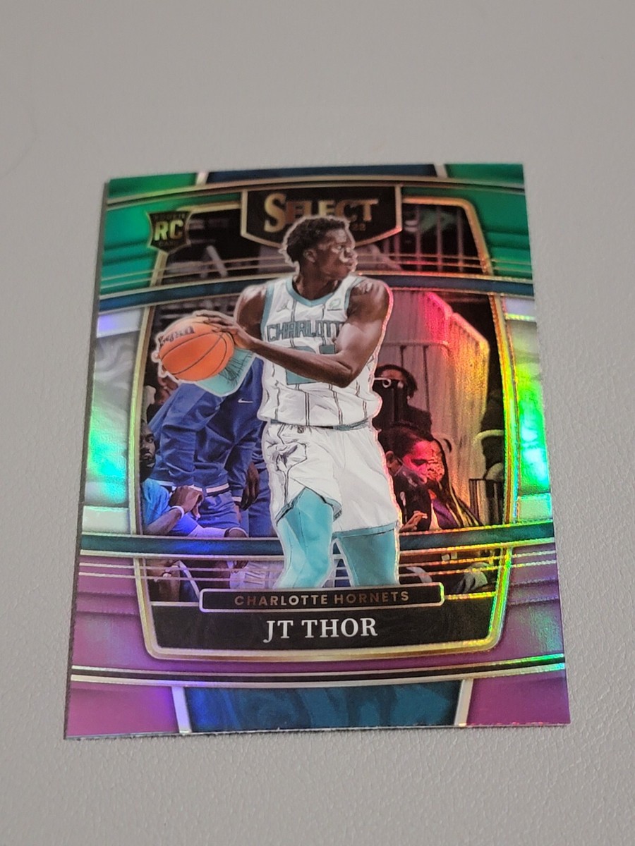 2021-22 Panini Select JT Thor Green/White/Purple Prizm
