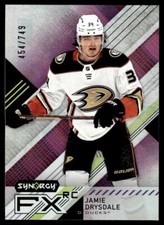 2021-22 Upper Deck Synergy FX Rookies Jamie Drysdale Rookie 454/749 Anaheim