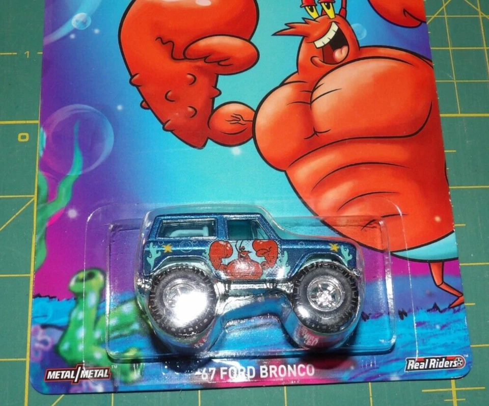 2015 Hot Wheels Pop Culture - SpongeBob SquarePants - '67 Ford Bronco - Image 2 of 4