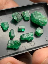 26.65 Carats Natural Emerald rough lot faceted grade from Swat Pakistan