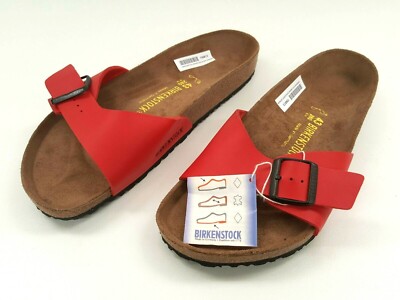 red birkenstock mens