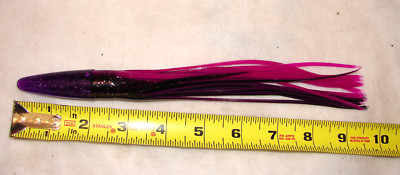 10 Big Game Wahoo Saltwater FISHING LURE Mahi Tuna Marlin Epoxy Resin Purple