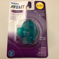 Philips Avent Soothie Light Green Pacifier 0-3 Months Unopened Package Brand New