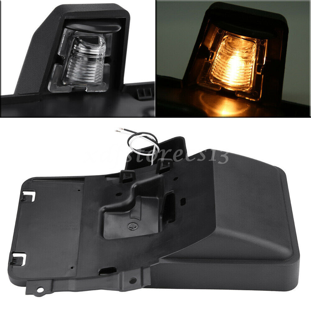 Rear License Plate Holder w/ Light Tag Bracket For Jeep Wrangler JK JKU 2007-18