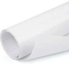 36" x 60" Gloss White Vinyl Film Wrap Sticker Decal Air Bubble Free 3ft x 5ft