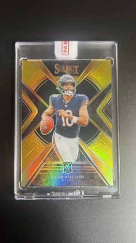 Caleb Williams [Gold XRC] #501 2023 Panini Select card