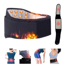 Adjustable Lower Back Brace Lumbar Support Waist Belt For Men Women Pain Relief