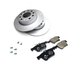 AUDI A3 8V Rear Brake Discs With Brake Pads 8V0698601 NEW GENUINE