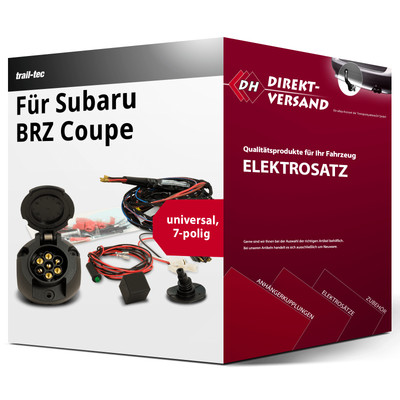 Für Subaru BRZ Coupe Elektrosatz 7polig universell neu