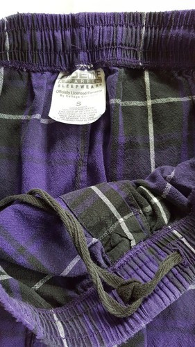KSU K-State Wildcat Flannel Lounge Pants Mens Size Small - Picture 4 of 7