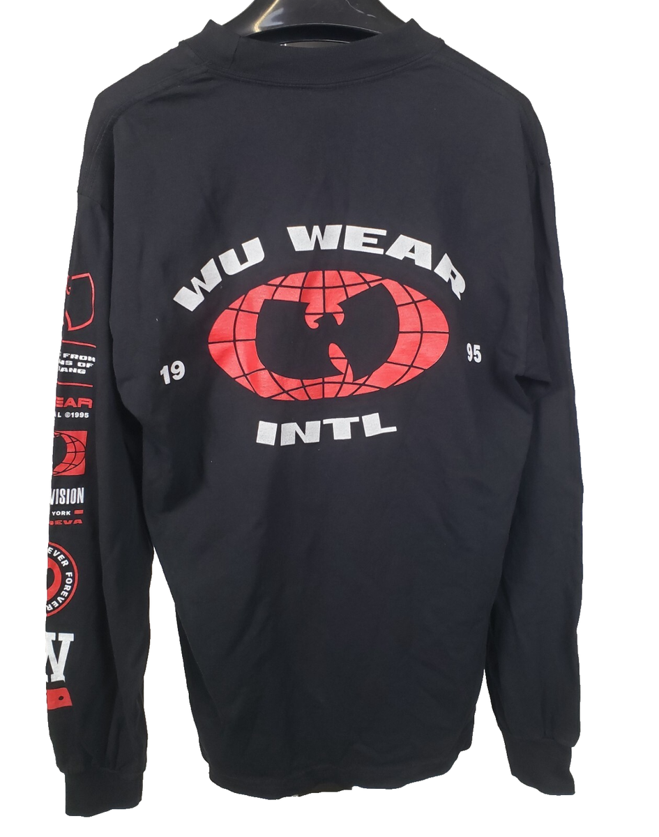 Wu-Tang Clan Wu Wear International 1995 Double Sided Long