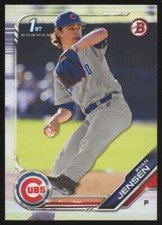 2019 BOWMAN DRAFT BD-91 RYAN JENSEN 1ST PAPER BASE QTY AVAIL CUBS